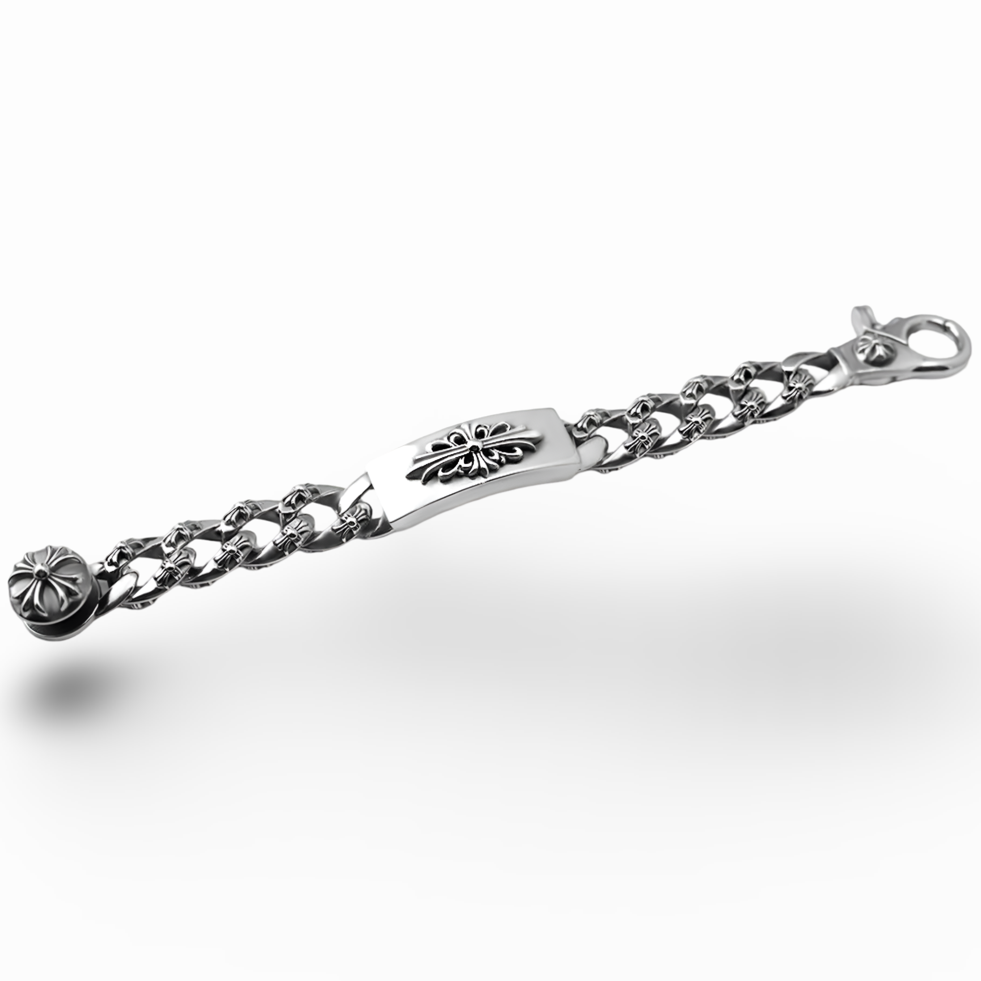 Lobster Clasp Chrome Bracelet
