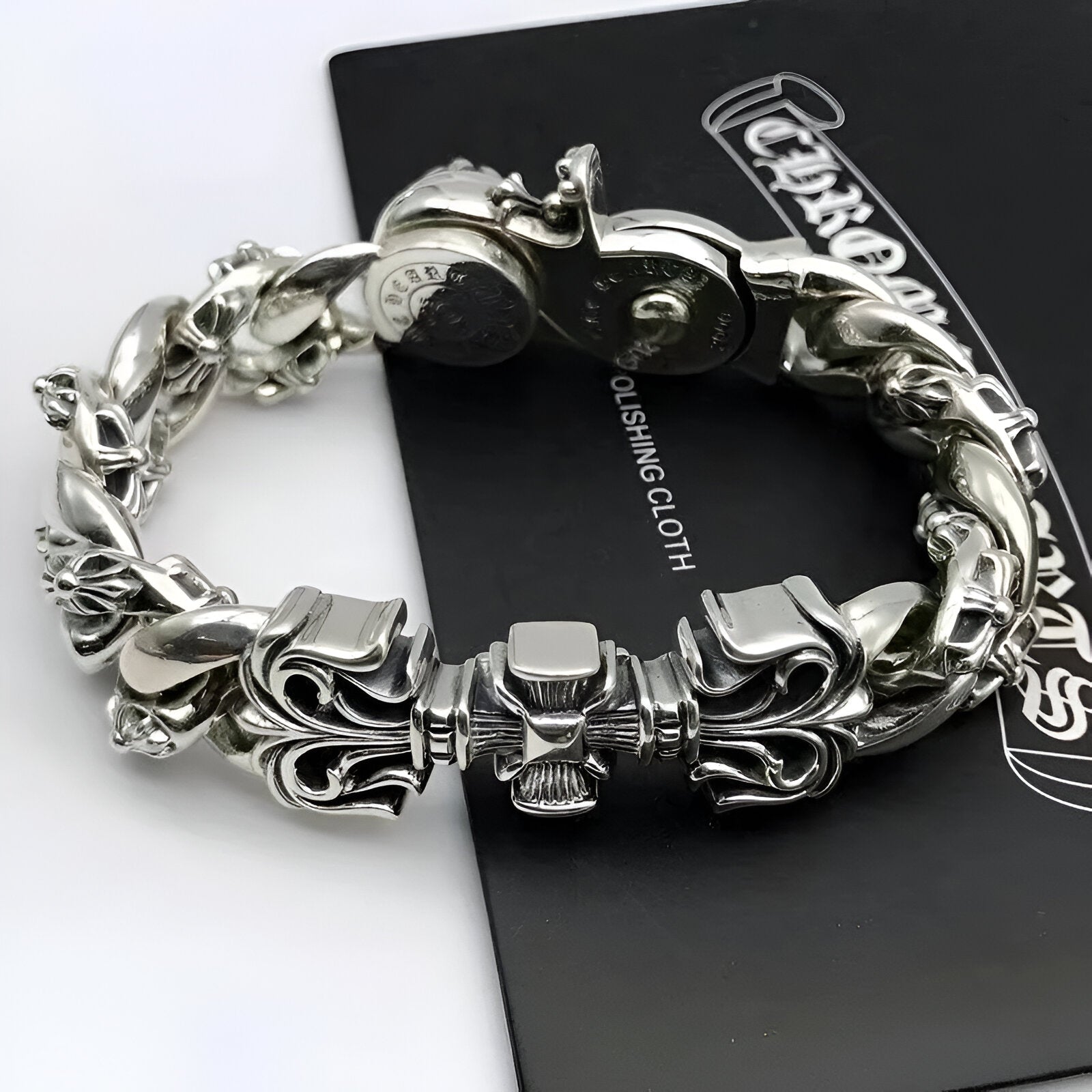 Chrome Elegance Bracelet